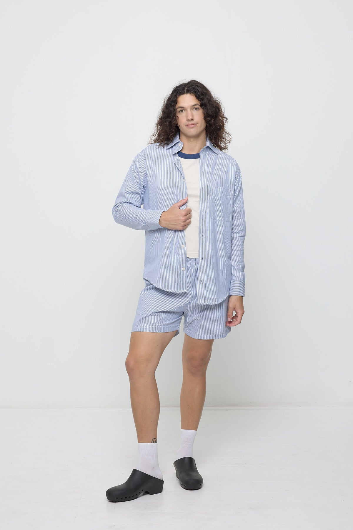 Overstock Striped Everyday Shorts x 22