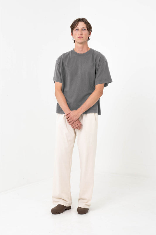 Overstock Ash Gray Boxier Trash Tee x 25