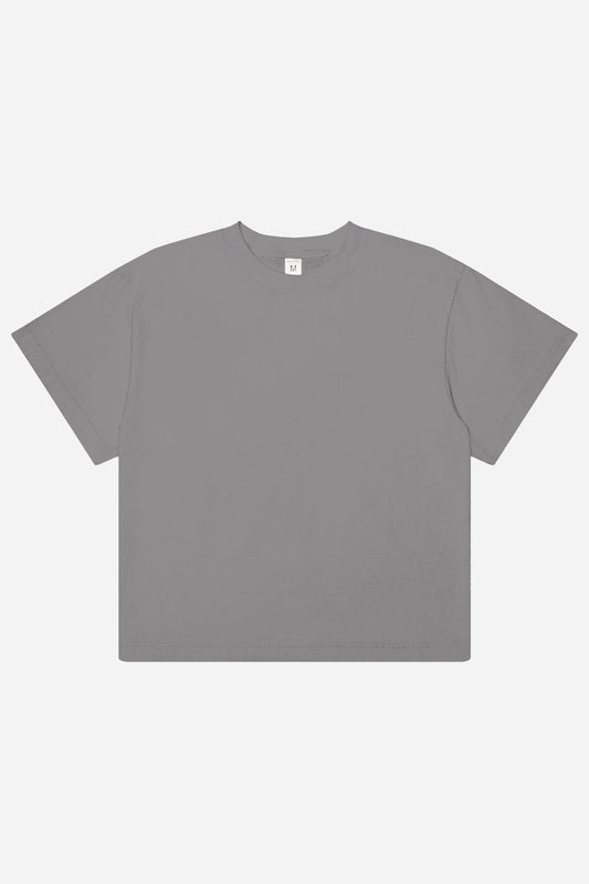Overstock Ash Gray Boxier Trash Tee x 25