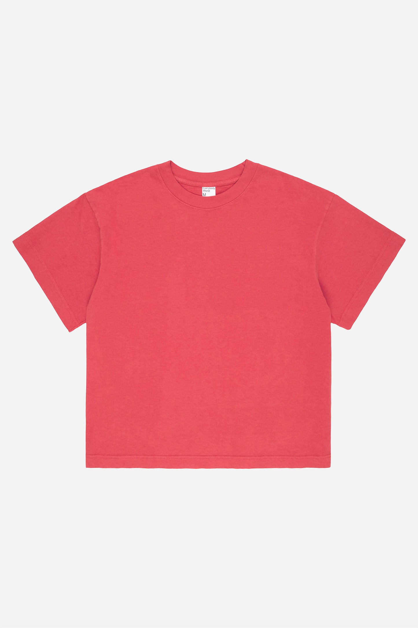 Overstock Red Boxier Trash Tee x 14