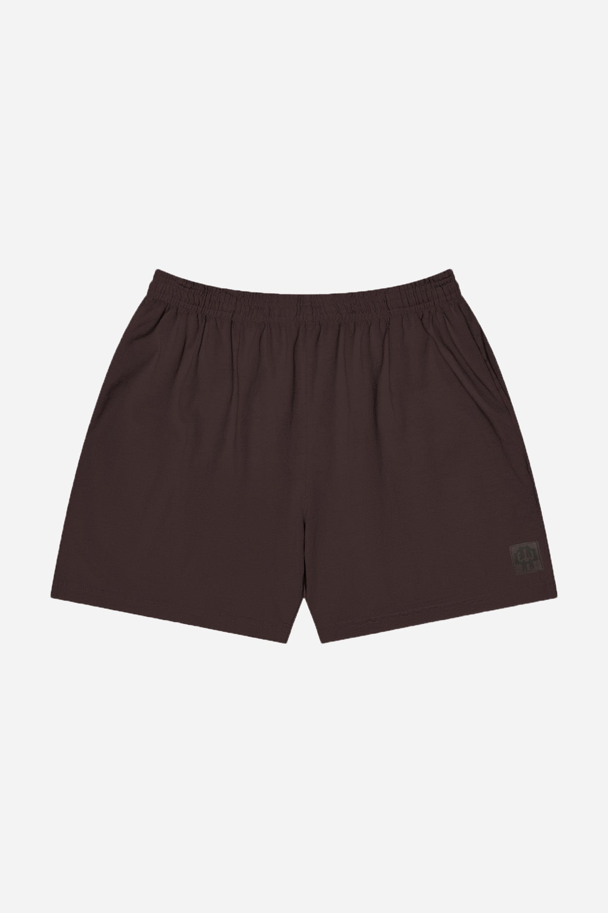 Flat lay shows leg opening is the same width from top of the thigh, down to the hem.