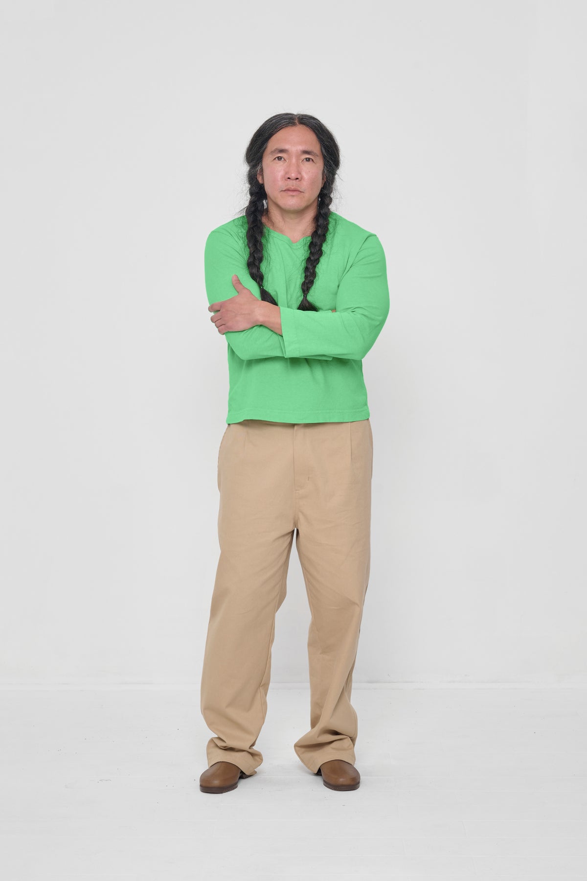 Overstock Nice Grass Straight Sleeve Tailored Trash Tee x 74