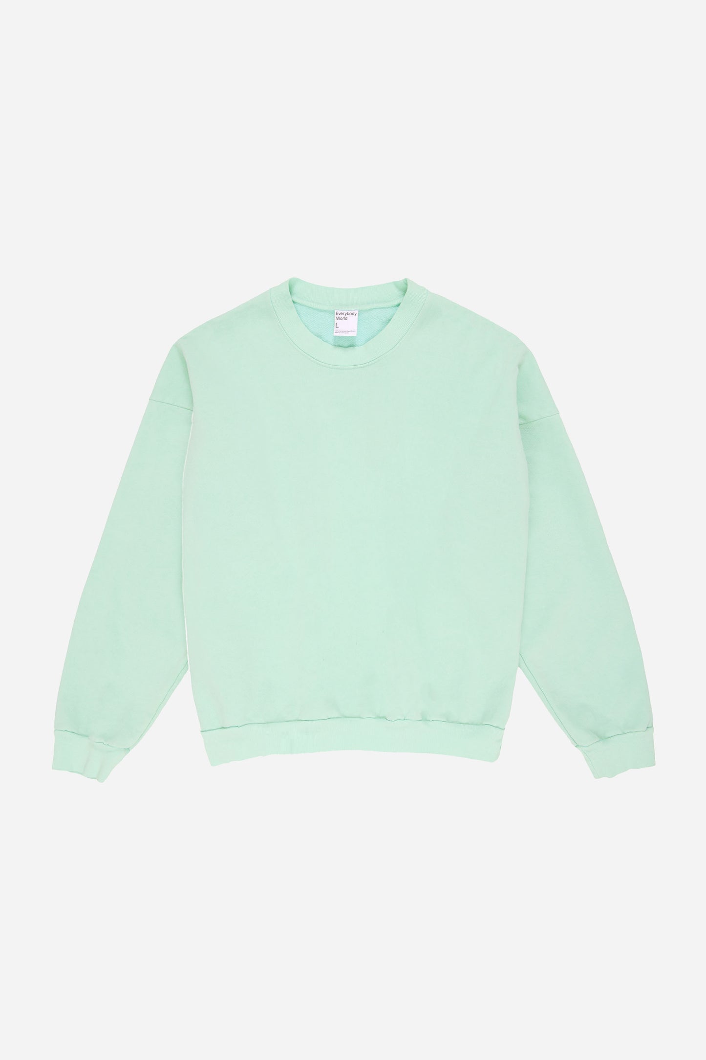 Trash Crewneck in Sea Glass