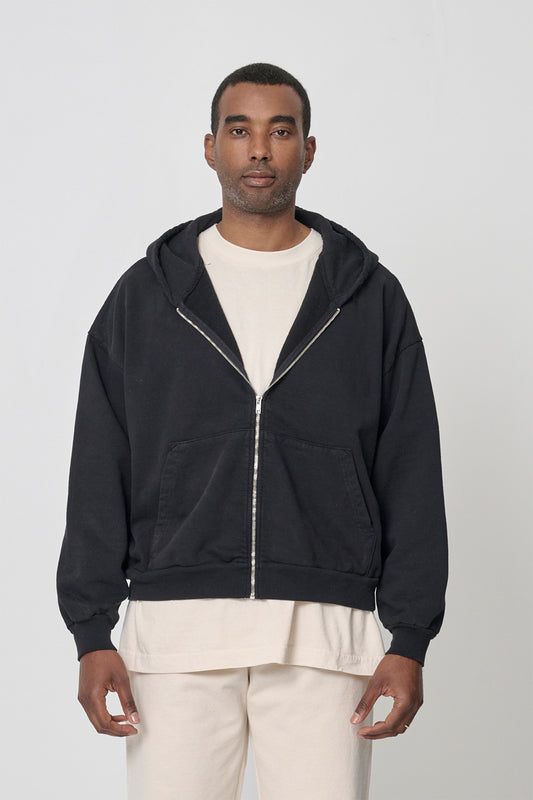 Overstock Black Trash Zip Up Hoodies x 12